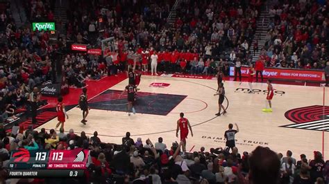 Raptors vs Trailblazers Game Highlights - Yahoo Sports