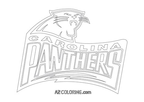 Carolina Panthers Stencil Printable - Printable Word Searches