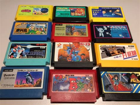 Lot of 35 Nintendo Famicom games - Catawiki