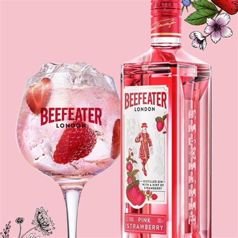 Beefeater Pink Strawberry - Flavoured Gin - Beefeater Gin