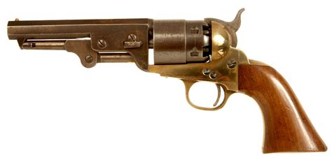 Colt 1862 Pocket Navy Percussion Revolver. - Allied Deactivated Guns ...