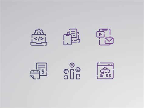 Marketing Icon Set by erick purnomo s on Dribbble