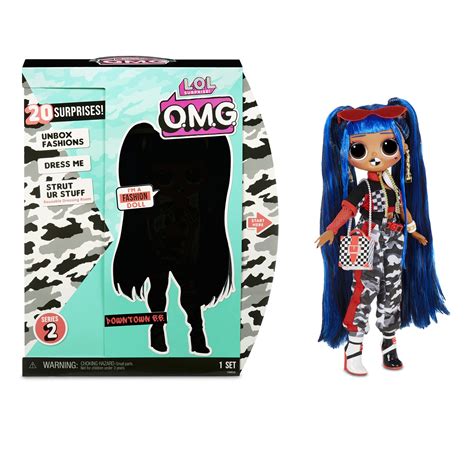 LOL Surprise OMG Downtown B.B. Fashion Doll with 20 Surprises - Walmart ...