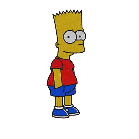 Bart Simpson Standing – Mydigitize.mx