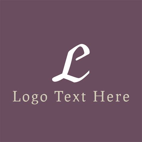 Elegant Cursive Letter Logo | BrandCrowd Logo Maker