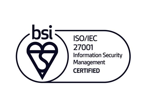 bsi ISO/IEC 27001 Logo PNG vector in SVG, PDF, AI, CDR format