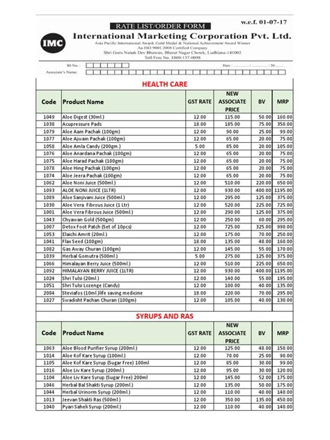 GST RATE LIST - pdf-3 | PDF | Chutney | Cuisine