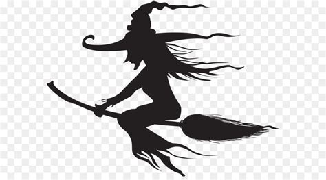 Free Witch Moon Silhouette, Download Free Witch Moon Silhouette png ...