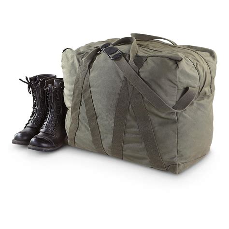 Used German Military Surplus XL Parachute Bag, Olive Drab - 223166, Equipment Bags at Sportsman ...