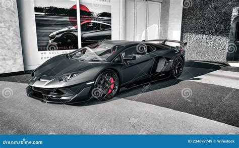 Lamborghini Aventador Matte Black