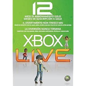 XBOX 360 MANIA: Microsoft Xbox 360 Live Gold Card 12 Mesi