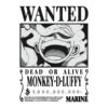 Monkey D Luffy Wanted Dead or Alive SVG File - Wiki SVG