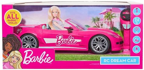 Mattel Barbie Remote Control Sports Racing RC 2 Seater Convertible Car ...