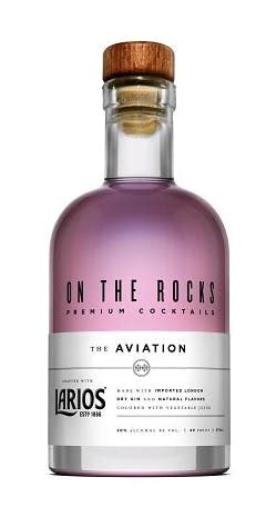 On The Rocks 'Larios' The Aviation Gin 375ml :: Ready to Go Cocktails