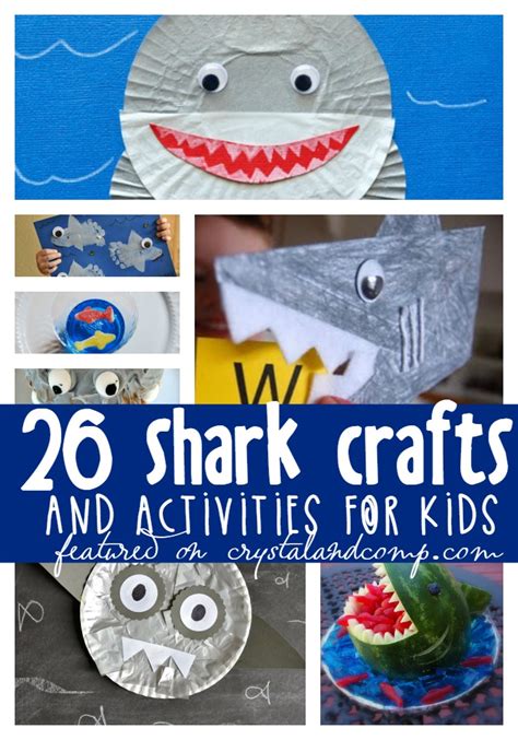 26 Awesome Shark Crafts and Activities for Kids