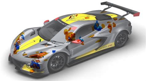 Chevrolet Motorsports equips its racing vehicles with 3D-printed parts