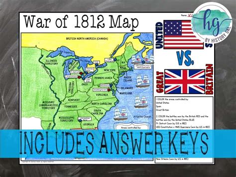 A Visual Guide To The War Of 1812: Mapping The Battles That Shaped A ...