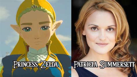 Characters and Voice Actors - The Legend of Zelda: Breath of the Wild ...