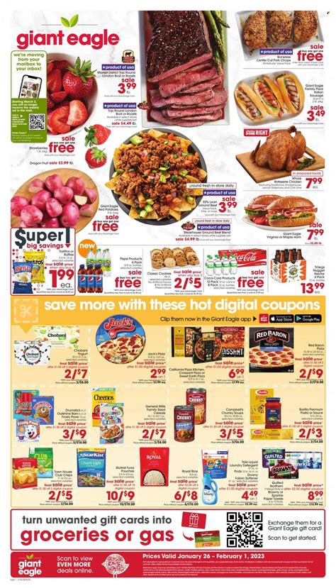 Giant Eagle (OH, PA) Weekly Ad Flyer Specials January 26 to February 1 ...