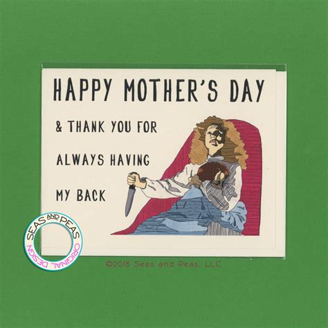 CARRIE MOTHER'S Day Card Funny Mother's Day Card