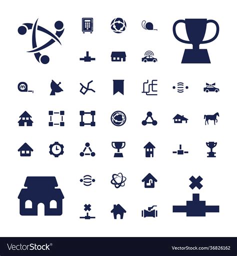 Eps icons Royalty Free Vector Image - VectorStock