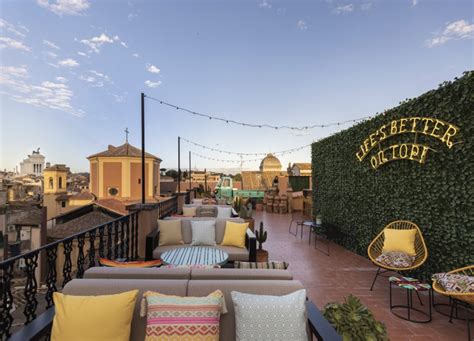 Hotels with a Rooftop Terrace in Rome - Petite Suitcase