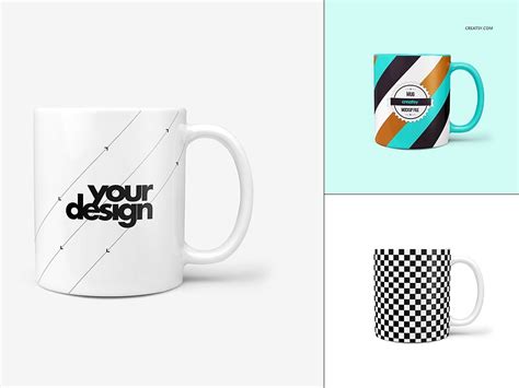 Mug Print Design Template – bonus