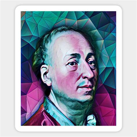 Denis Diderot Portrait | Denis Diderot Artwork 4 - Denis Diderot - Sticker | TeePublic