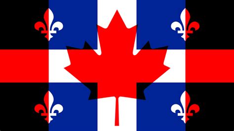 I made the overlapping Canada and Quebec flags that /u/_40m posted - - - I give you, Quanbecada ...