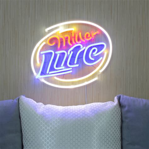 Miller Lite Large Flex Neon LED Sign|PRO LED SIGN