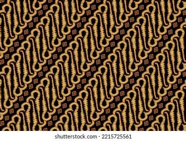 Indonesian Batik Parang Kusumo Motif Which Stock Vector (Royalty Free ...