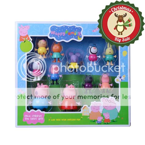 New Peppa Pig Friends Action Figures Peppa Friends Gift Toys Set With Box UK