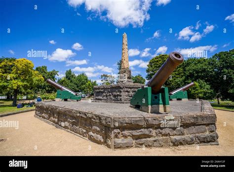 Eureka Stockade Monument, Eureka Stockade Memorial Park, Ballarat, Victoria Stock Photo - Alamy