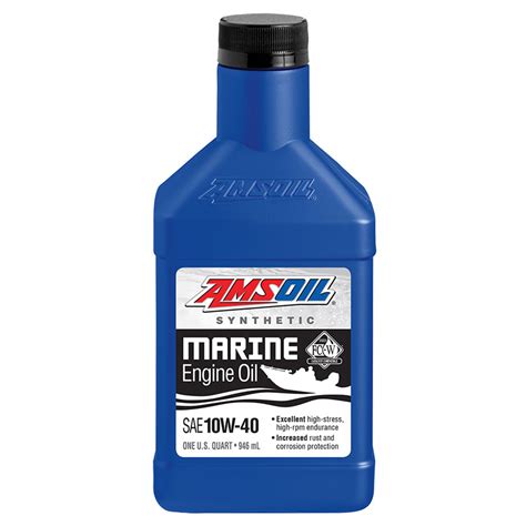 10W-40 Synthetic Marine Engine Oil - AMSOIL