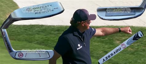 A Look At Phil Mickelson's Odyssey PM Proto Putter And SuperStroke Grip That Topped The Stats ...