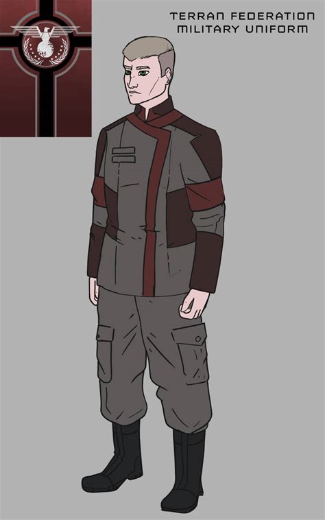 Terran Federation Military Uniform by goeliath on DeviantArt