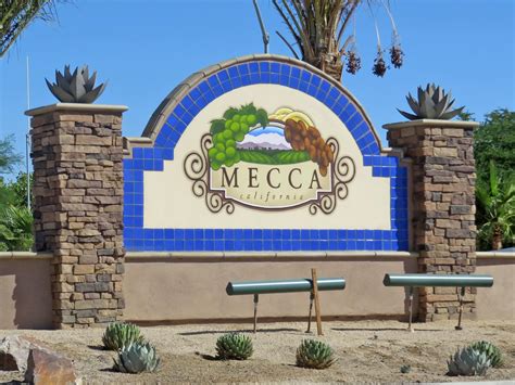 Geographically Yours Welcome: Mecca, California