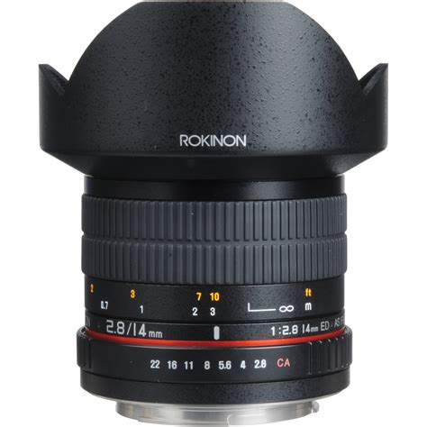 Rokinon 14mm f/2.8 IF ED UMC Lens For Sony A FE14M-S B&H Photo