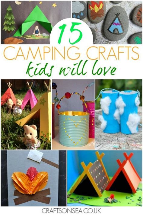 Camping Crafts For Kids: Fun Ideas You'll Love To Make | Camping crafts ...