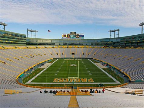 Green Bay Packers Stadium Lambeau Field Wallpapers - Wallpaper Cave