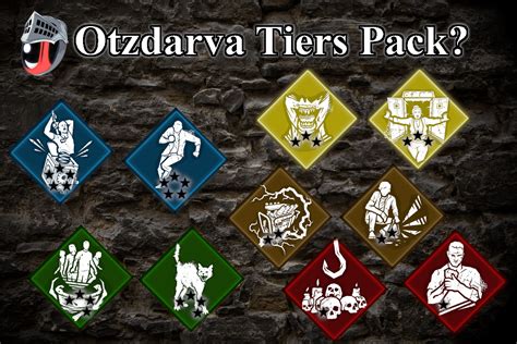 Otzdarva Ratings Pack Round 2 - Feedback poll! : r/PerkByDaylight