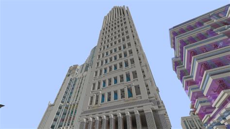 Ally Detroit Center Minecraft Map