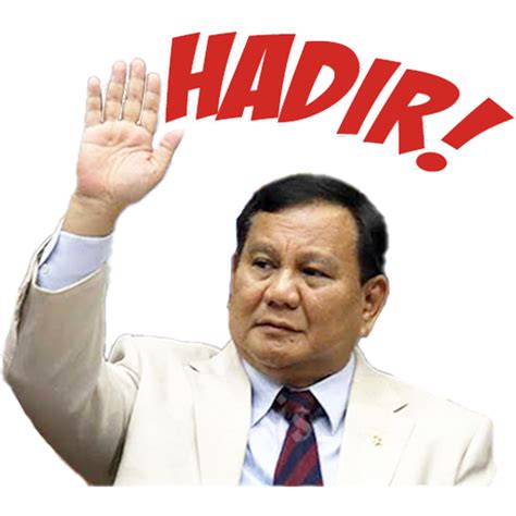 Sticker Maker - PRABOWO VERSI 1