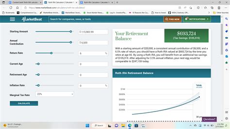 Roth IRA Calculator | Calculate Your Retirement Balance