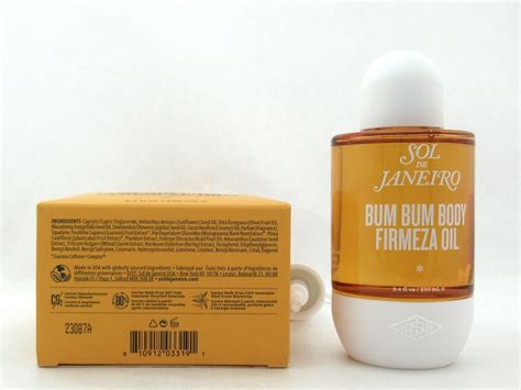 Sol de Janeiro Bum Bum Body Firmeza Oil 3.4 oz./ 100 ml. New | eBay