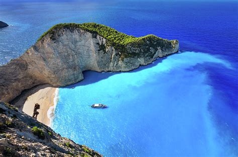 Navagio Beach, Zakynthos Island, Greece by Rusm