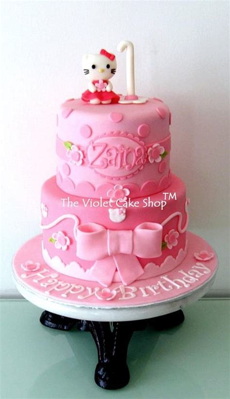 PERFECTLY PINK Hello Kitty - Decorated Cake by Violet - - CakesDecor