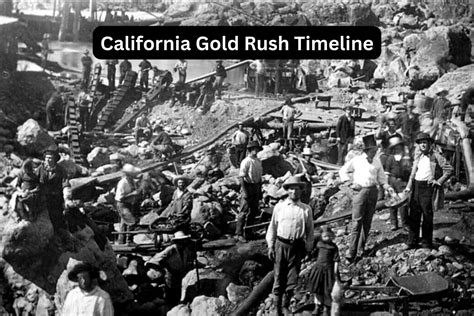 California Gold Rush Timeline - Have Fun With History