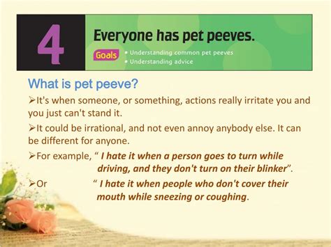 PPT - What is pet peeve? PowerPoint Presentation, free download - ID ...