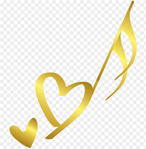 Gold Music Notes Png Png Image With Transparent Background Toppng ...